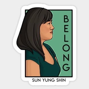 Belong Sticker